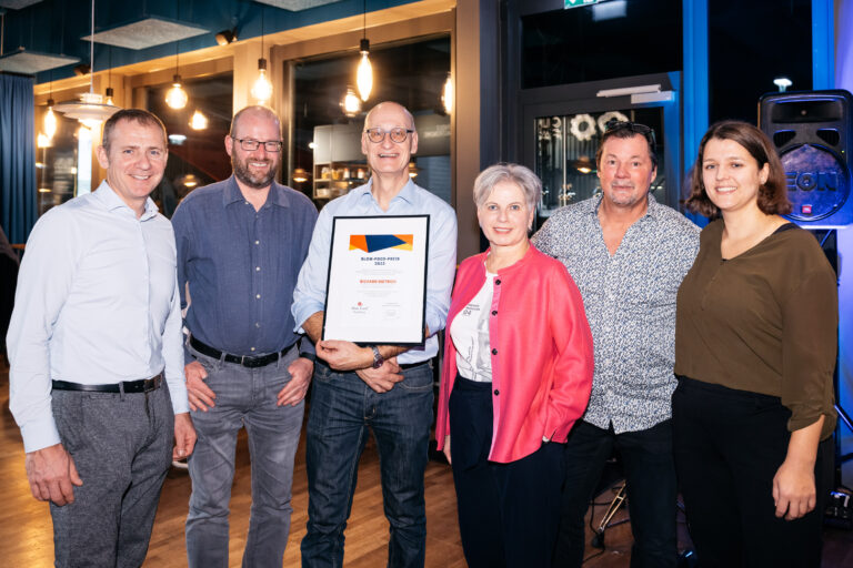 Der Vorstand von Slow Food Vorarlberg mit dem Preisträger